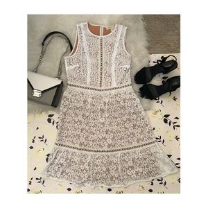 Michael Kors White Lace Dress